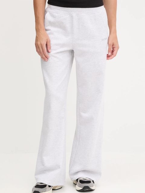 Dkny spodnie dresowe damskie kolor szary melanżowe DP5P3601 - zdjęcie produktu nr 1