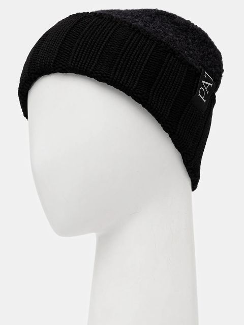 Patou czapka z wełną kolor czarny AC1068077 - zdjęcie produktu nr 2
