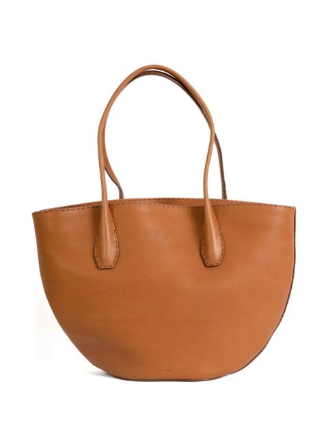 The Row top-handles leather shoulder bag - Brown - zdjęcie produktu nr 2