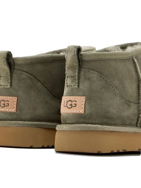 UGG Classic Ultra Mini suede boots - Green