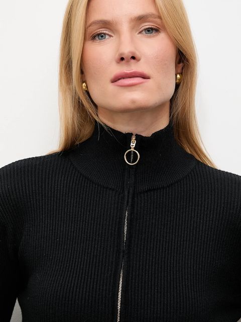 Answear.LAB sukienka z kaszmirem kolor czarny midi dopasowana