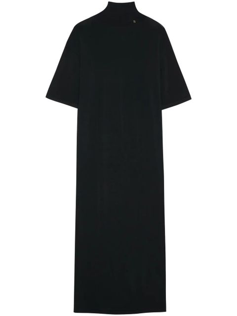 ANINE BING Claudia jersey-knit maxi dress - Black - zdjęcie produktu nr 1