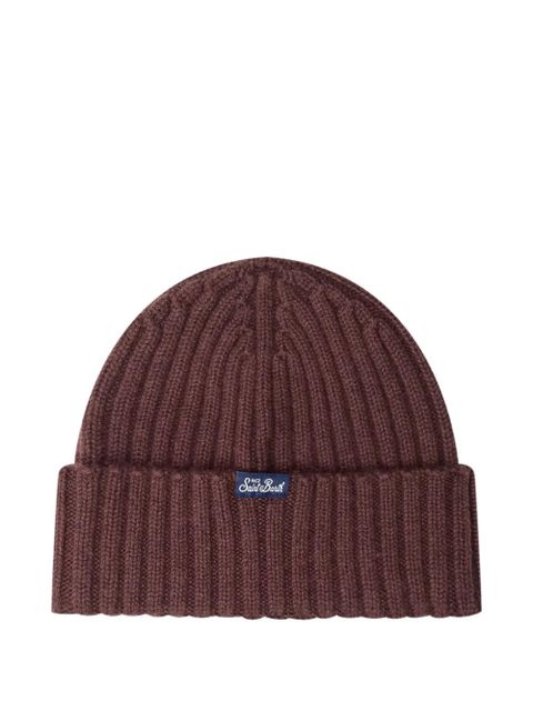 MC2 Saint Barth Wengen ribbed branie hat - Brown - zdjęcie produktu nr 2