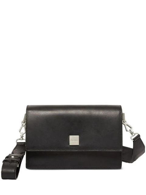 Max Mara Biancaroughs leather shoulder bag - 003 BLACK - zdjęcie produktu nr 1