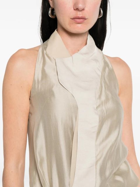 ENTIRE STUDIOS tie-strap top - Neutrals
