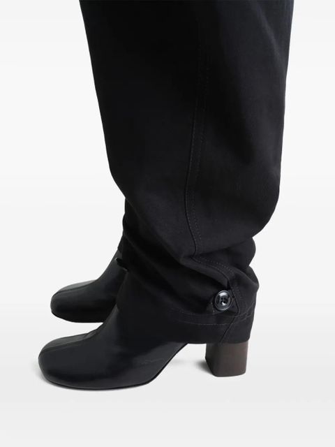 LEMAIRE tapered pants - Black