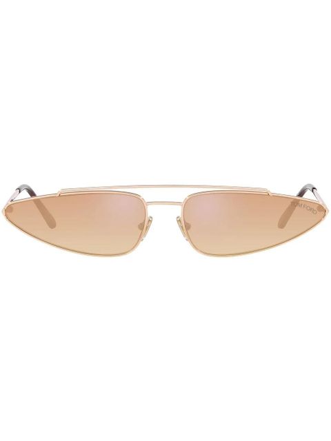 TOM FORD Eyewear cat eye-frame sunglasses - Gold - zdjęcie produktu nr 1