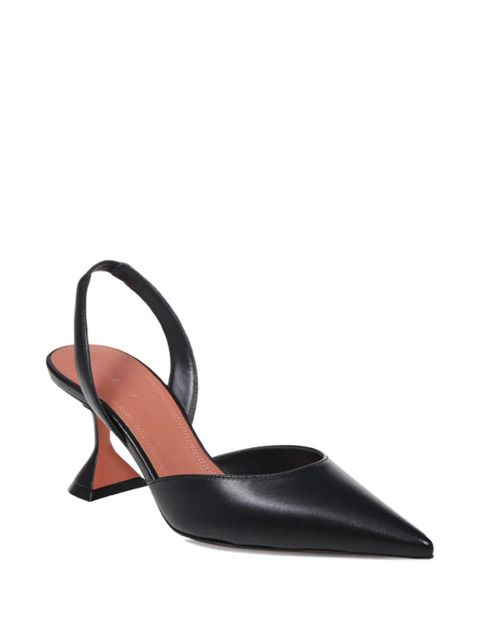 Amina Muaddi 70mm Holli slingback pumps - Black
