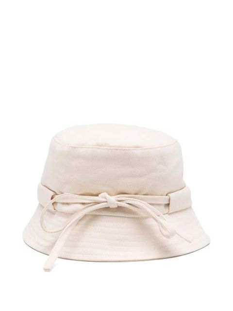 Jacquemus Le chapeau bob Gadjo bucket hat - Neutrals - zdjęcie produktu nr 2