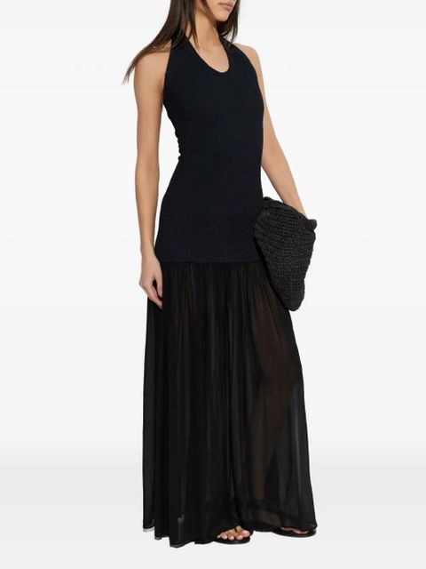 Hunza G Nancy dress - Black