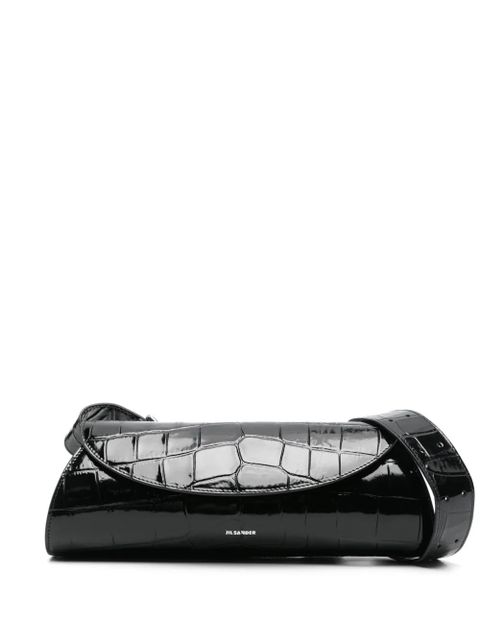 Jil Sander small Cannolo shoulder bag - Black - zdjęcie produktu nr 1