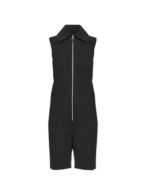 Ferragamo collared patch pocket playsuits - Black - zdjęcie produktu nr 1