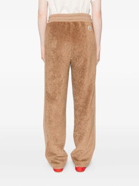 Moncler panelled track pants - Brown