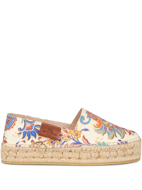 ETRO printed espadrilles - White - zdjęcie produktu nr 1