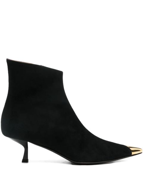 Giuseppe Zanotti 50mm Melaine suede ankle boots - Black - zdjęcie produktu nr 1