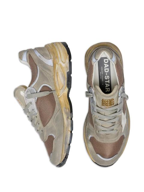 Golden Goose lace-up star-detail sneakers - Grey