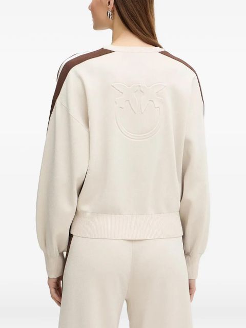PINKO striped sweatshirt - Neutrals