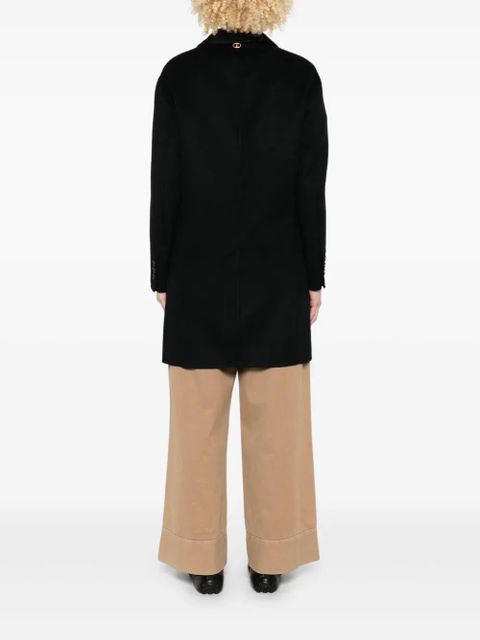 TWINSET single-breasted coat - Black