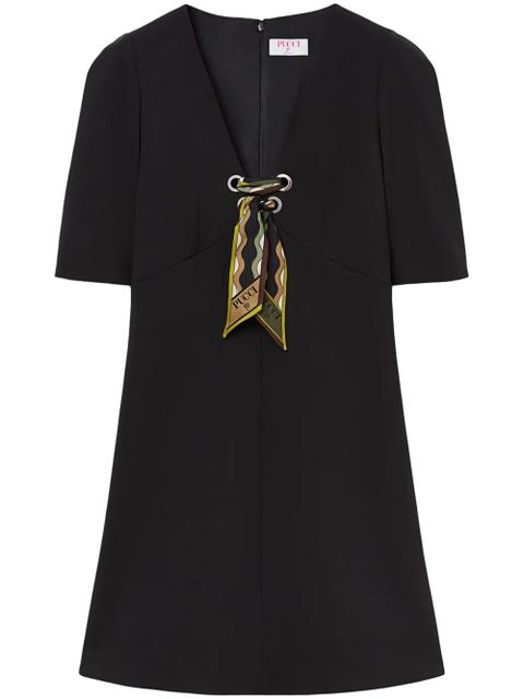 PUCCI Vivara-print dress - Black - zdjęcie produktu nr 1