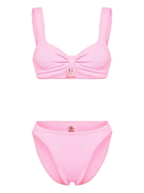 Hunza G Bonnie shirred bikini - Pink - zdjęcie produktu nr 1
