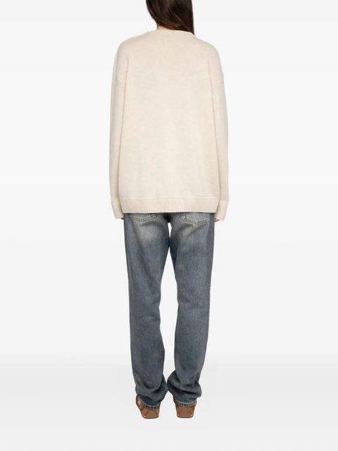 Zadig&Voltaire Swyna LC Bijoux star-embellished sweater - Neutrals - zdjęcie produktu nr 2