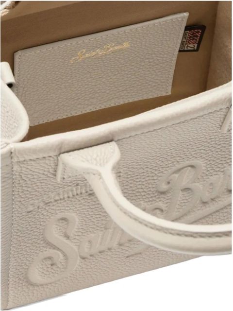 MC2 Saint Barth midi Vanity embossed-logo tote bag - Neutrals