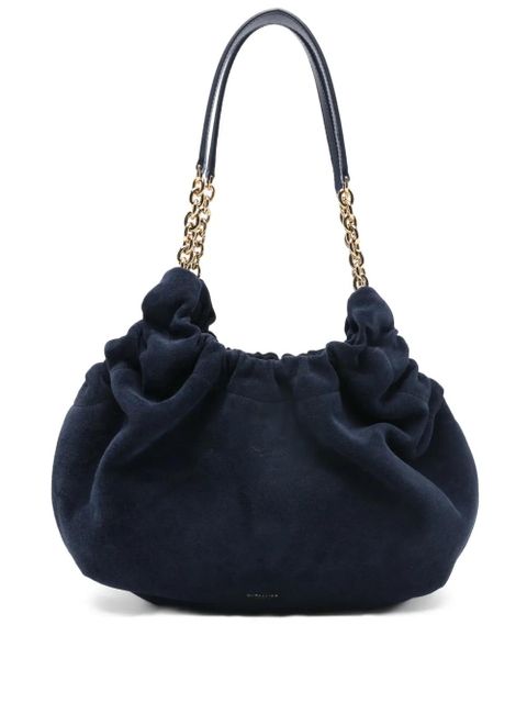 DeMellier medium Miami suede shoulder bag - Blue - zdjęcie produktu nr 1