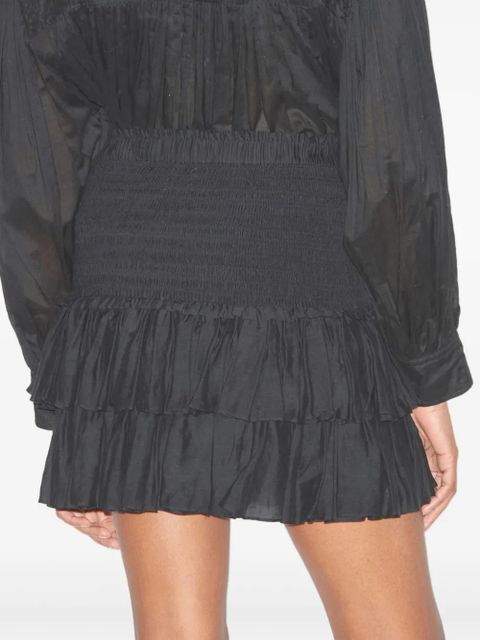 MARANT ÉTOILE Naomi ruffled skirt - Black