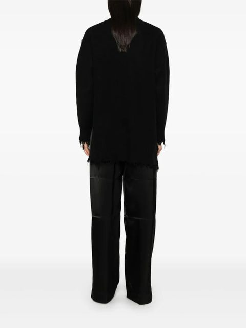 Jil Sander crew-neck sweater - Black