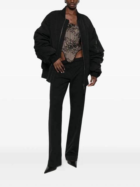 Dolce & Gabbana zip-fastening bomber jacket - Black