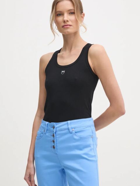 Pinko top damski kolor czarny 100807 A2C1