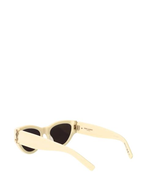Saint Laurent cat-eye frame sunglasses - Neutrals
