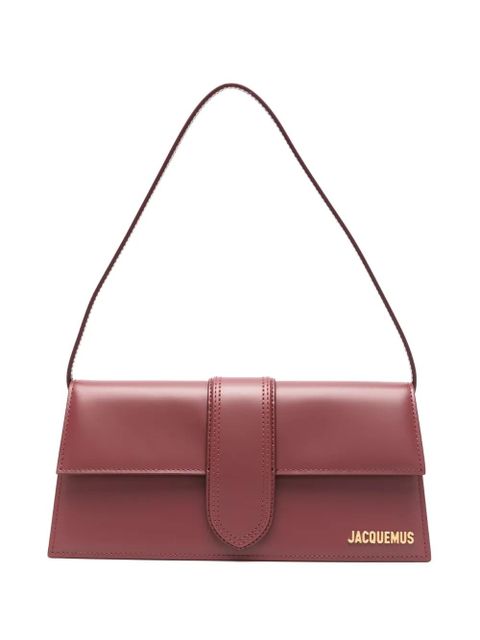 Jacquemus Le Bambino Long leather shoulder bag - Red