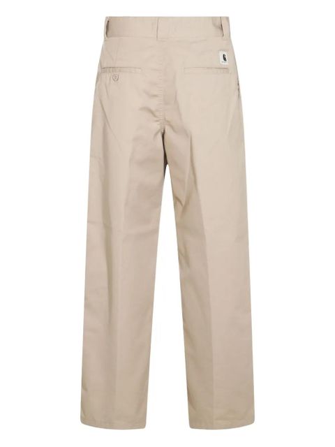 Carhartt WIP W' Craft button-fastening trousers - Neutrals