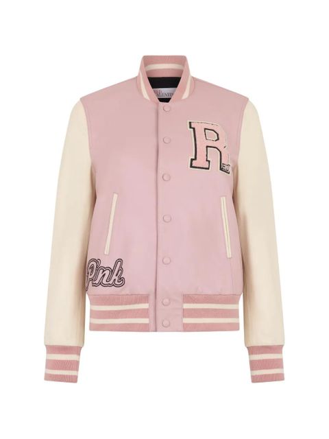 Valentino Garavani appliqué bomber jacket - Pink - zdjęcie produktu nr 1
