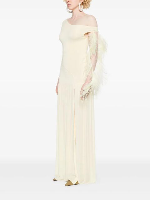 MANURÍ Paulina maxi dress - Yellow