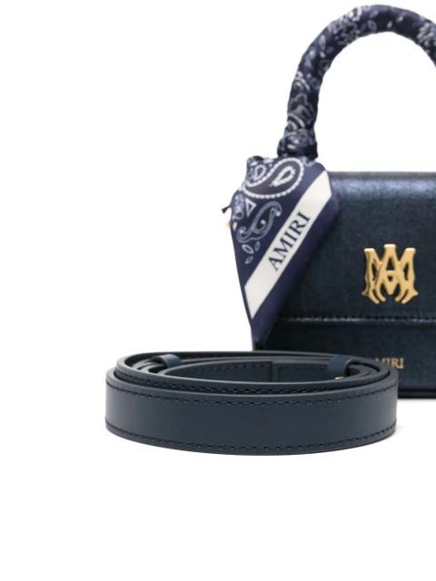 AMIRI scarf-handle tote bag - Blue