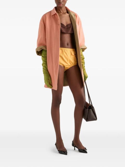 Prada poplin shorts - Yellow - zdjęcie produktu nr 2