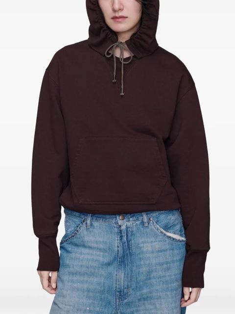 Maison Margiela cotton hoodie - Brown