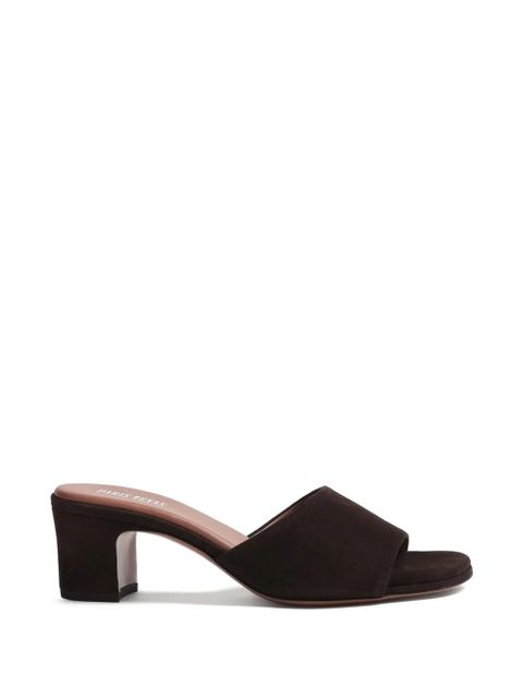 Paris Texas Ava block-heel mules - Brown - zdjęcie produktu nr 1