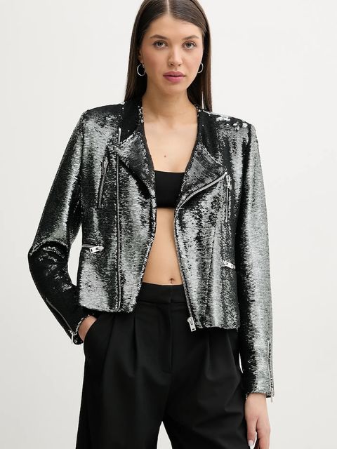 IRO kurtka kolor szary przejściowa WP07LUZIA - zdjęcie produktu nr 1