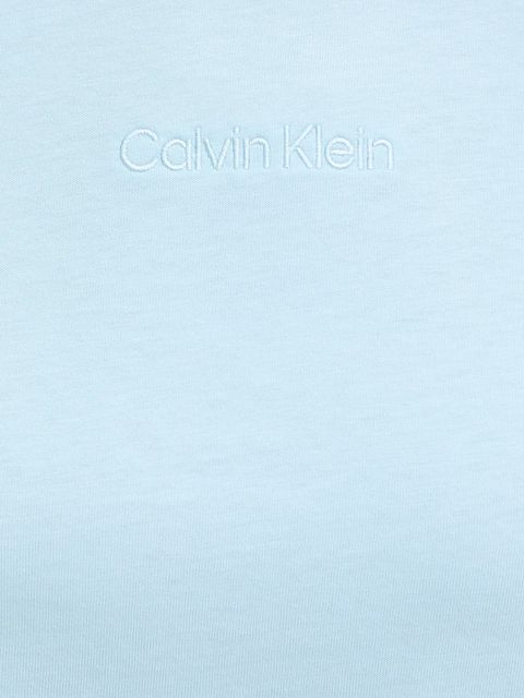 Calvin Klein t-shirt bawełniany damski kolor niebieski LV044C905G - zdjęcie produktu nr 2