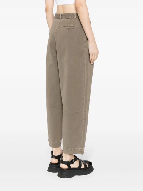 AGOLDE Becker baggy tapered trousers - Green