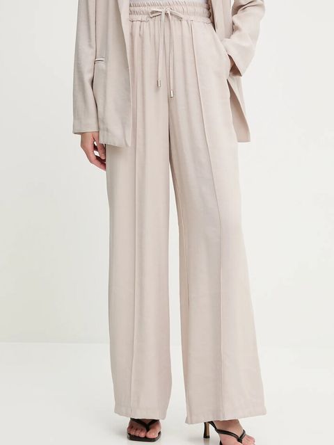 Answear.LAB marynarka i spodnie damski kolor beżowy - zdjęcie produktu nr 2