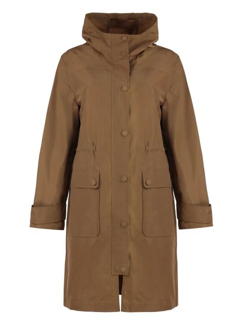 Yves Salomon hooded parka coat - Brown - zdjęcie produktu nr 1