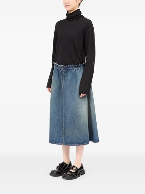MM6 Maison Margiela denim skirt - Blue - zdjęcie produktu nr 2