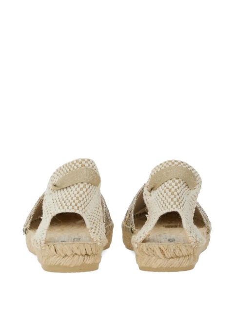 Manebi Valenciana tie-fastening espadrilles - Neutrals