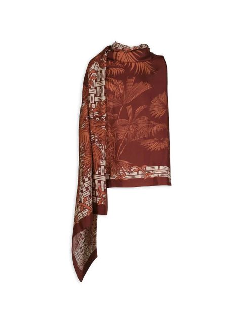 Johanna Ortiz Harmonic Garden scarf - Brown - zdjęcie produktu nr 2