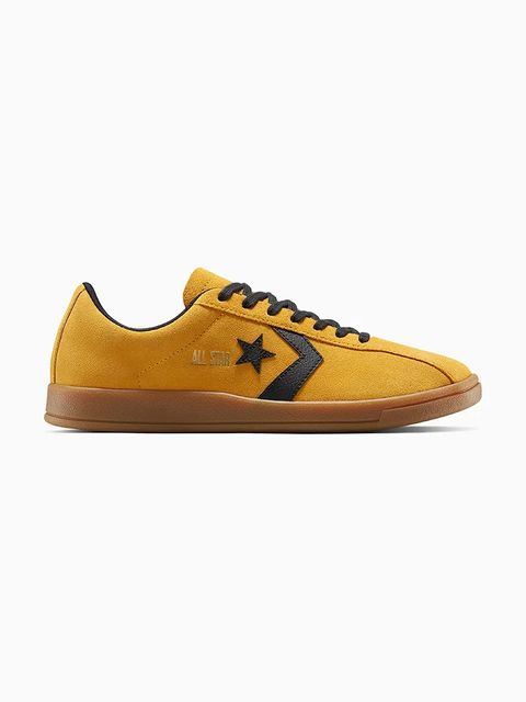 Converse sneakersy skórzane All Star Classic Trainer kolor żółty A15621C - zdjęcie produktu nr 1
