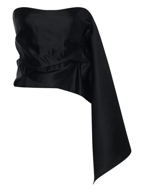 The Row draped asymmetrical top - Black - zdjęcie produktu nr 1